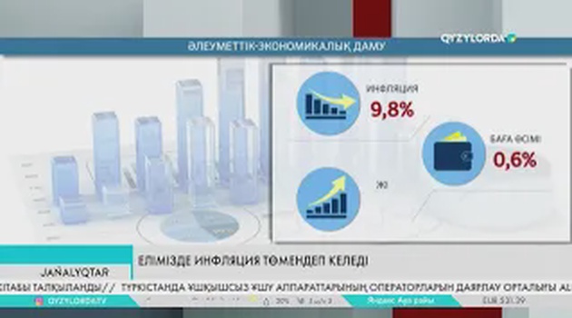 Елімізде инфляция төмендеп келеді
