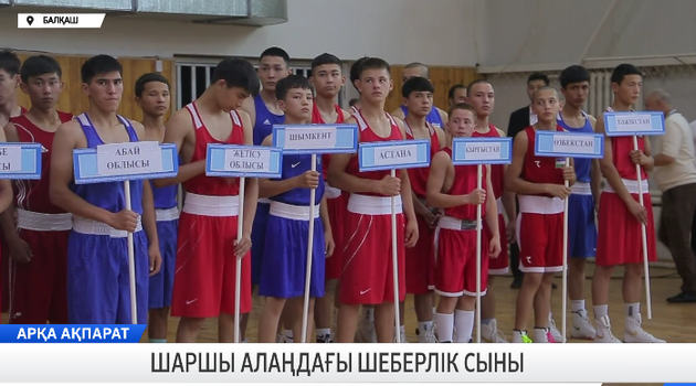 Шаршы алаңдағы шеберлік сыны