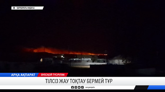 Тілсіз жау тоқтау бермей тұр
