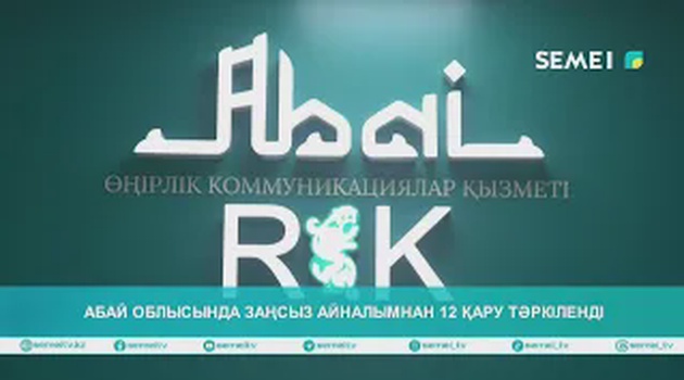 Абай облысында заңсыз айналымнан 12 қару тәркіленді
